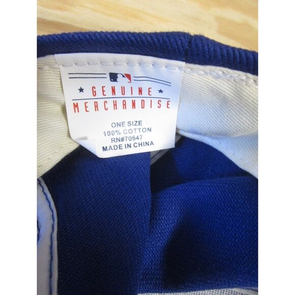 New York Mets Hat Cap Strap Back Genuine Merchandise Baseball Y2K MLB - Picture 10 of 11